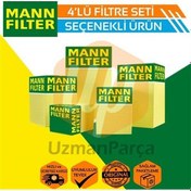 Resim Volvo S60 2.0 D4 Dizel Mann Filtre Bakım Seti 2013-2018 