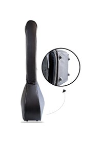 Resim Profesyonel Su Geçirmez 20 Mm Pedli Soft Case Kısa Sap Bağlama Saz Kılıfı 