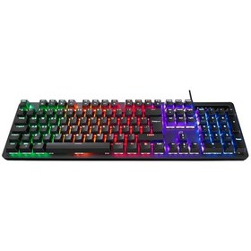 Resim Acer Emachines EAK104 Siyah USB Rgb Backlight Red Swıtch Mekanik Q 104 Tuşlu Gaming Klavye 
