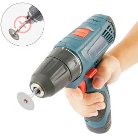Resim 11 parça HSS Dairesel Testere Bıçağı Seti, Ahşap için Mini Kesme Diski, 10 adet Bıçak + 1 adet Kutup 