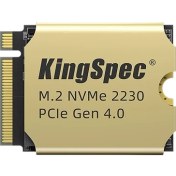 Resim Kingspec M.2 NVMe 2230 SSD 1 TB Kapasite 5000 MB/s Okuma 4400 MB/s Yazma PCIe Gen 4.0 