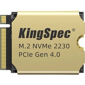 Resim Kingspec M.2 NVMe 2230 SSD 1 TB Kapasite 5000 MB/s Okuma 4400 MB/s Yazma PCIe Gen 4.0 