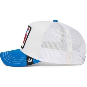 Resim Goorin Bros V2 Fighter Unisex Şapka-101-1435 Beyaz - Mavi 