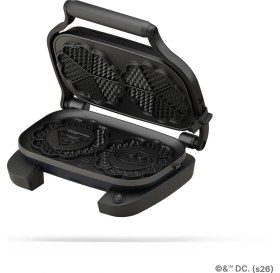 Resim GRILL'O GR622 Batman & Süpermen Waffle Makinesi Dc Lisanslı Desenli Hediyelik 