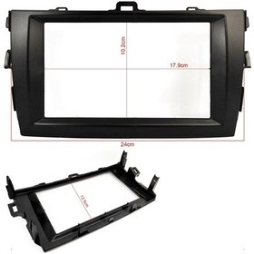 Resim Double Teyp Çerçeve Corolla 2009 