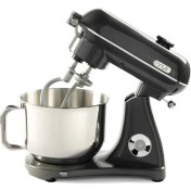 Resim Easy Chef M122 Plus Dc Motor Stand Mikser Çift Başlıklı Parlak Koyu Gri 