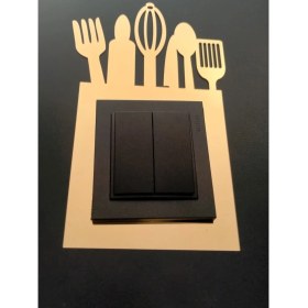 Resim Mrc Hediye Sepeti Dekoratif Mutfak Priz Çerçevesi 