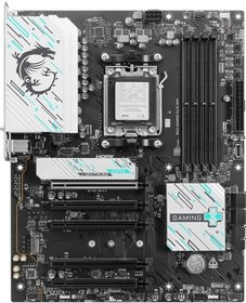 Resim Msı B840 Gamıng Plus Wıfı Am5 Ddr5 8000 Oc Mhz Atx Gaming Oyuncu Anakart 