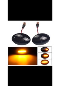 Resim Opel Corsa C Kayar Led Çamurluk Sinyal Siyah 