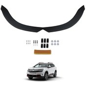 Resim Citroen C5 Uyumlu Aircross Ön Kaput Koruyucu Rüzgarlık 4 Mm Akri 