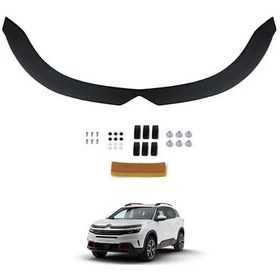 Resim Citroen C5 Uyumlu Aircross Ön Kaput Koruyucu Rüzgarlık 4 Mm Akri 