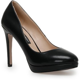 Resim Nine West Rayvo 2pr Siyah Kadın Dolgu Topuk Ayakkabı 