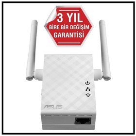 Resim Asus Rp-n12, N300, 300mbps, 2.4ghz Wps Butonu, 1port Megabit Lan, Menzil Genişletici 