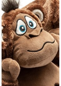 Resim Twigy Monkey Unisex Hayvanlı Panduf Kahverengi 36/43 AA0600 Kahverengi 