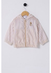 Resim U.s. Polo Assn Erkek Bebek Krem Yağmurluk 5274-48028 Krem 