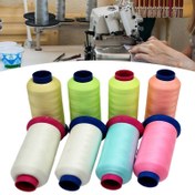 Resim 1 Rulo Karanlıkta Parlayan Nakış İpi, Polyester Uzun Fiber İplik Giyim/Aksesuarlar/Nakış El Sanatları/Dekorasyonlar için Uygun Spool Renkleri Rastgele 