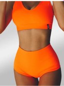 Resim Dikij Sop Twerk Şortlu Spor Yüzme 156602665 Turuncu Neon 