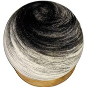 Resim Soulader Sevimli Hayvan Figürlü Çocuk Odası Işıklı Gece Lambası Yatak Başı Aydınlatma Siyah 