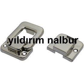 Resim Çeşitli Çanta Tokası 2 Adet Valiz Tokası Bavul Kilidi Hobi Kilit Küçükkk 
