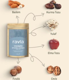 Resim Ravla Yoomix Bitkisel Karışım - 250 G 