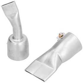 Resim Jeemson Stainless Steel Isı Kaynaklı Plastik Kaynak Makinesi Uç Parçaları - 2'li Set: Küçük Ve Büyük Üçgen Düz Ağız Pp, Pvc Plastik Levhalar İçin 