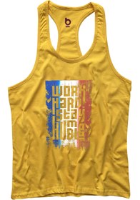 Resim BLUU Hmblefr Fitness Gym Tank Top Sporcu Atleti 