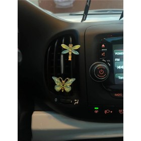 Resim Klima Süsü Araç Içi Kelebek ve Yusufcuk Modeli Aksesuar Araba Içi Havalandırma ,torpido Süsü Seti 