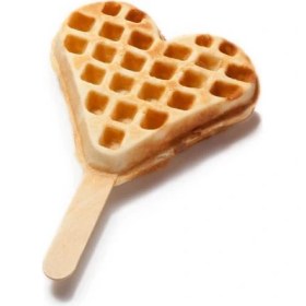 Resim Neumärker Glanz Neumarker Çubukta Kalp Waffle Plakası 