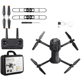 Resim Gorilla Falcon 16 720P HD (3 Bataryalı) Android iOS Uyumlu 360 Derece Engel Sensörlü Kameralı Drone 