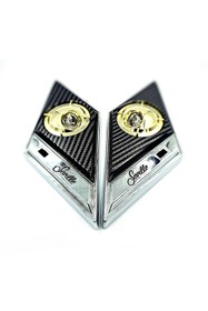 Resim BsElektronik Etiketçilere Özel Seville Lamba Direk Lambası Gazetelik Karbon Gold Tasarım 