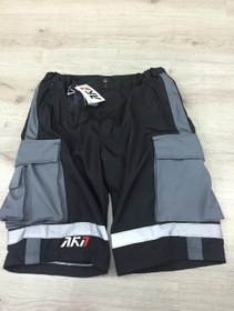 Resim Bisiklet Pedli Şort 40 Beden Gri / Bisiklet 