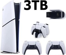 Resim Playstation 5 Slim Dijital 3 TB Edition +2.Dualsense+Şarj İstasyonu+PS5 KAMERA 