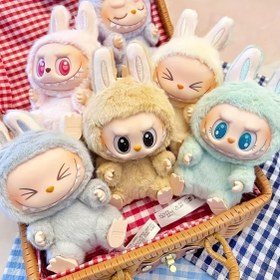 Resim LABUBU 2. Nesil Gizem Kutusu Peluş Figürler - Yumuşak Polyester Anime Tarzı Koleksiyon Dekoru ile Pastel Renkler ve İfade Edici Gözler, İç/Dış Mekan Ev Ofis Araba Dekoru, Doğum Günleri ve Tatiller için Mükemmel Hediye, Koleksiyonluk Figürlere | Detaylı İşçilik 