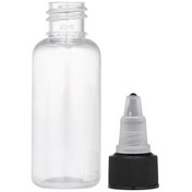 Resim Mufunye 10 Adet 30 Ml 1 Oz Şeffaf Plastik Boş Dövme Mürekkebi Pigment Şişeleri Siyah Bükülebilir Kapaklı Dövme Mürekkebi Pigmenti Şeffaf Şişe Malzemeleri 