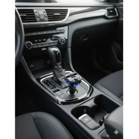 Resim Tekno Grup Lucatch LF-156 Araç Fm Transmitter 45W Typ-C Hızlı Şarjlı Çakmaklık Girişli USB Çalar Bluetooth Baglantılı Müzik ve Telefon Görüşmesi 