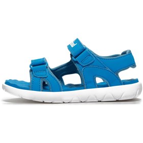 Resim Timberland Mavi Erkek Çocuk Sandalet TB0A43EAETP1-Perkins Row BACKSTRAP 