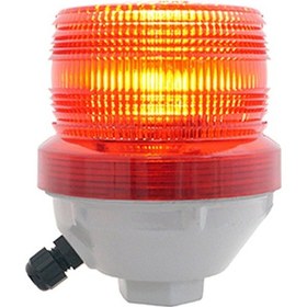 Resim Ø90 Yedekli Uçak İkaz Lamba Alüminyum Gövde G 3/4 Boru Montaj No Nc Com Alarm 