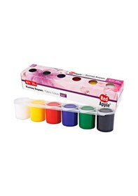 Resim Red Apple 6 Renk Kumaş Boyası 6x25ml 