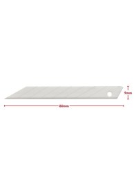 Resim Vip-tec Vt876000-6 9mm Seramik Maket Bıçağı Yedeği 10 Adet 