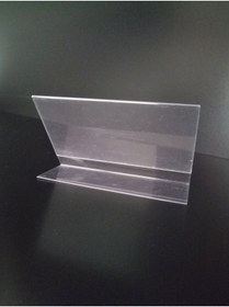 Resim Global Türk 50 Ad Etiketlik isimlik Kartvizitlik 6x9 cm Plastik Kağıt Tutucu Stand Ürün Fiyat Etiketliği Ayaklı 