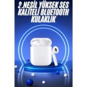 Resim Techno Stock Yeni Nesil Dokunmatik Kontrol Çağrı Cevaplayabilen Kablosuz Bluetooth Kulaklık 