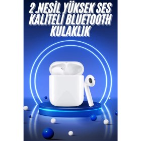 Resim Techno Stock Yeni Nesil Dokunmatik Kontrol Çağrı Cevaplayabilen Kablosuz Bluetooth Kulaklık 