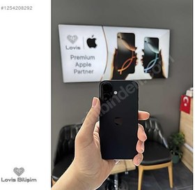 Resim Apple iPhone 16 İkinci El TR | 128 GB | Siyah 