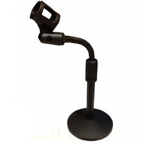 Resim HBK M206 Masaüstü Mikrofon Sehpası | Podcast ve Kayıtlar İçin İdeal Kompakt Tasarım Döküm Tabanlı Sarsılmaz Yapı 