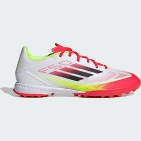 Resim Adidas F50 League Futbol Erkek Beyaz Halı Saha Ayakkabısı Ie1231 Beyaz 