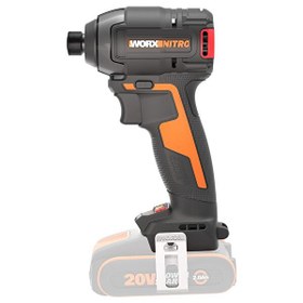 Resim Worx WX265.9 20Volt 200Nm Kömürsüz Profesyonel Şarjlı Darbeli Tornavida (Akü Dahil Değildir) 