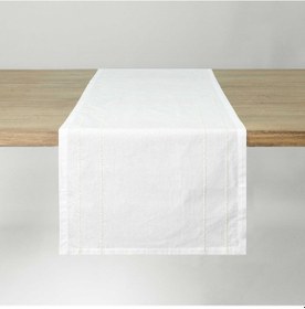 Resim Linens Patrick 45x170 Cm Runner Kırık Beyaz Kırık Beyaz 
