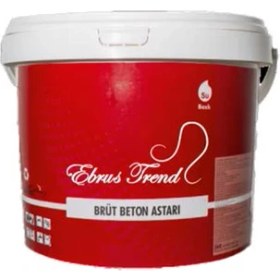 Resim Ebrus Trend Brüt Beton Astarı Kırmızı 12 kg 