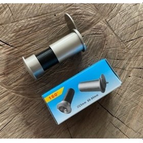 Resim Door Uzun Kapı Dürbünü Çelik Kapı Dürbünü 9cm 25mm Gri Renk 