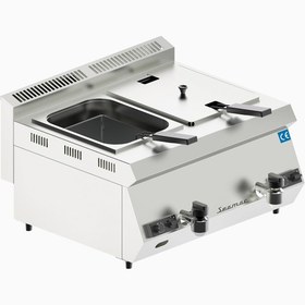 Resim seamac Fritöz 8+8 Lt Özel Seri 